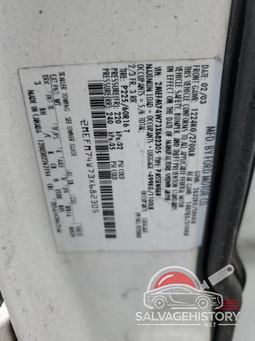 2MEFM74W73X682305 2003 MERCURY GRMARQUIS photo no. 12