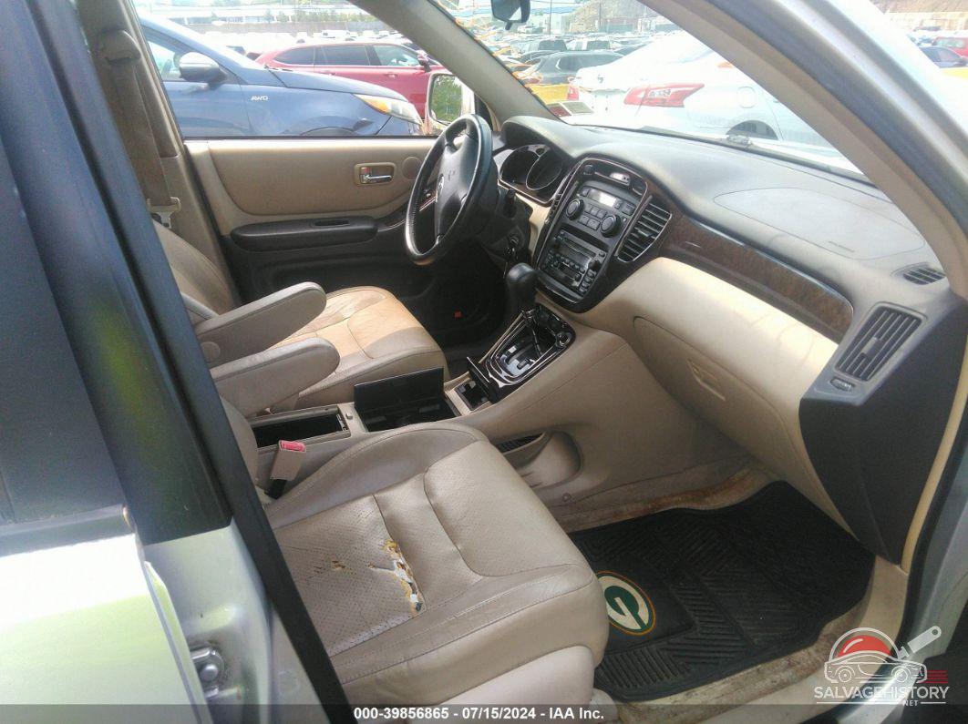 JTEHF21A820089190 2002 TOYOTA HIGHLANDER photo no. 5