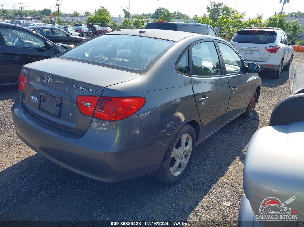 KMHDU46D78U432480 2008 HYUNDAI ELANTRA photo no. 4