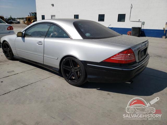 WDBPJ75J72A023552 2002 MERCEDES-BENZ CL-CLASS photo no. 2