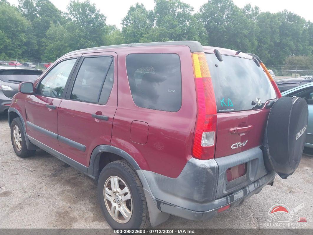 JHLRD78822C031124 2002 HONDA CR-V photo no. 3