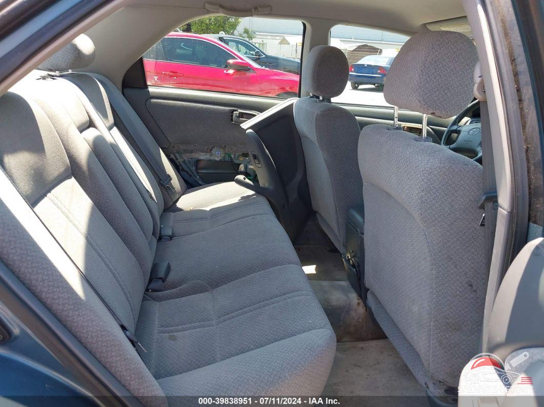 4T1BF22K11U961598 2001 TOYOTA CAMRY photo no. 8