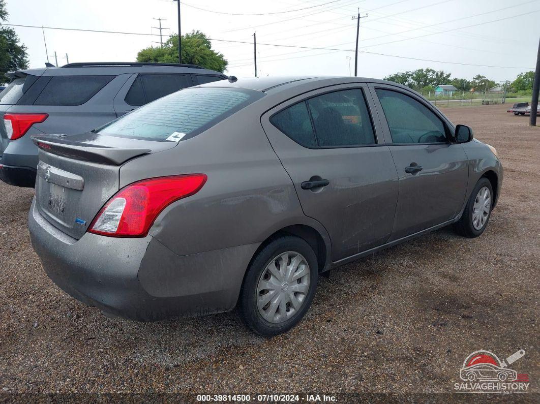 3N1CN7AP4DL835582 2013 NISSAN VERSA photo no. 4