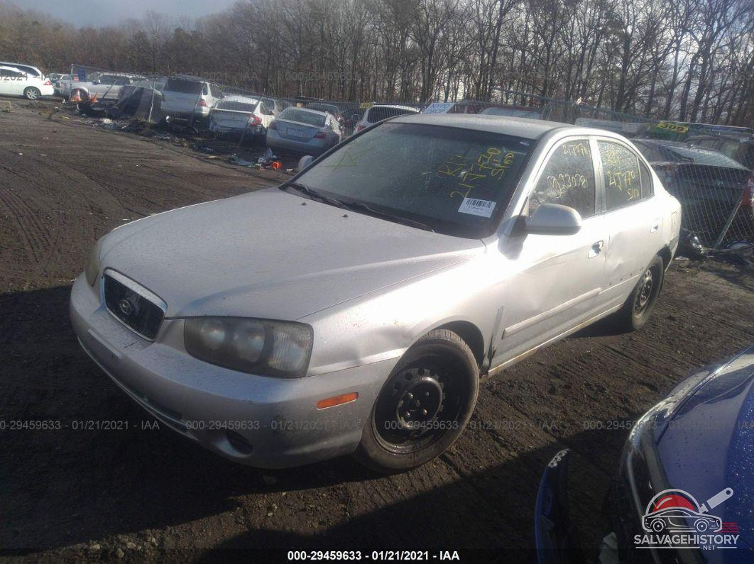 KMHDN45D93U509440 2003 HYUNDAI ELANTRA photo no. 2