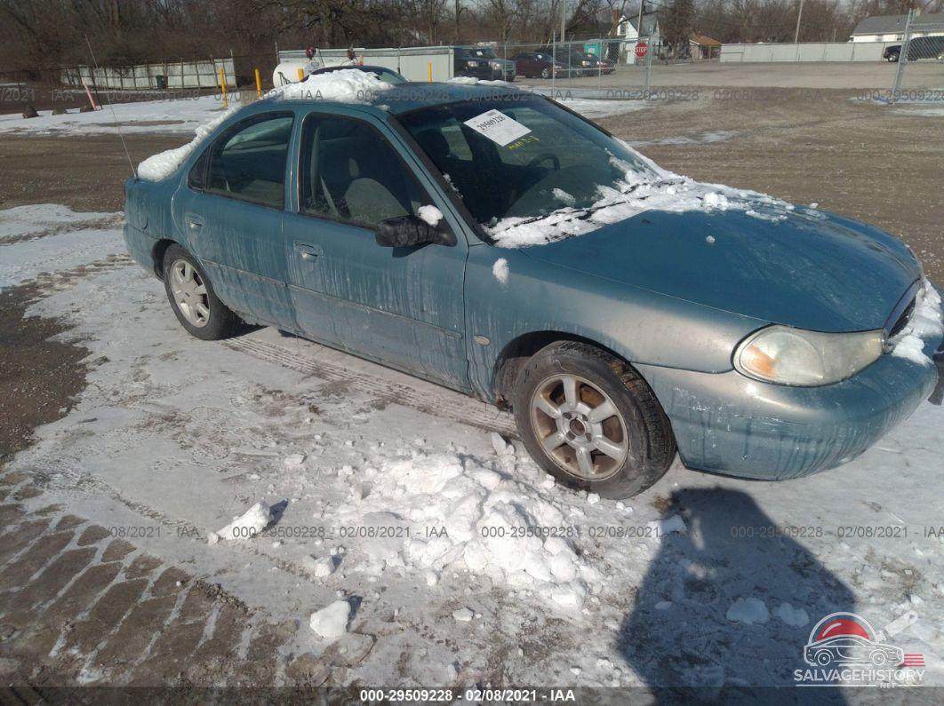 1FALP6538WK155364 1998 FORD CONTOUR photo no. 4
