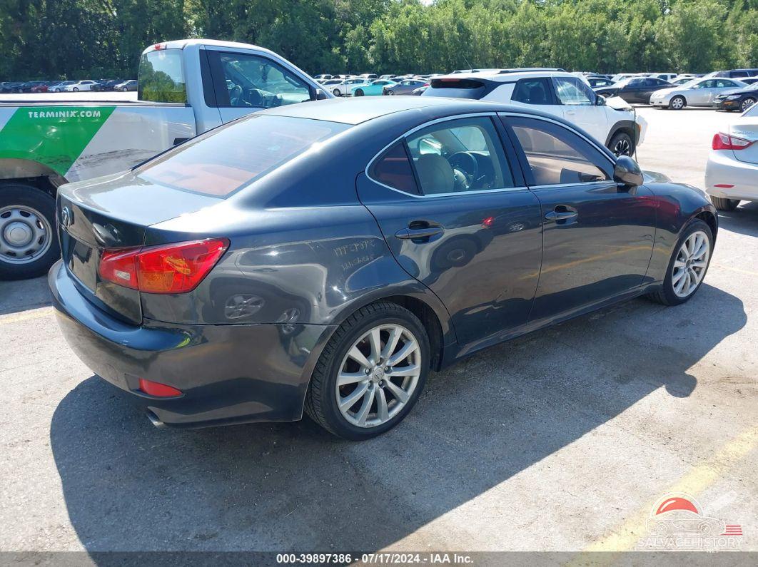 JTHBK262465016428 2006 LEXUS IS 250 photo no. 4