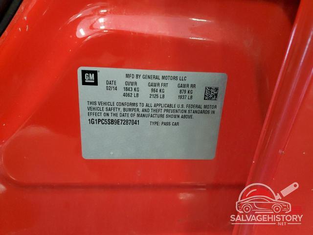 1G1PC5SB9E7287041 2014 CHEVROLET CRUZE photo no. 12