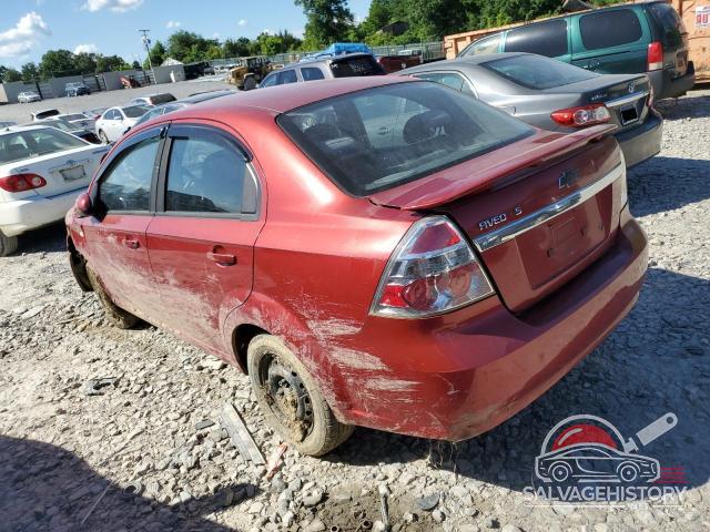 KL1TD56637B109410 2007 CHEVROLET AVEO photo no. 2