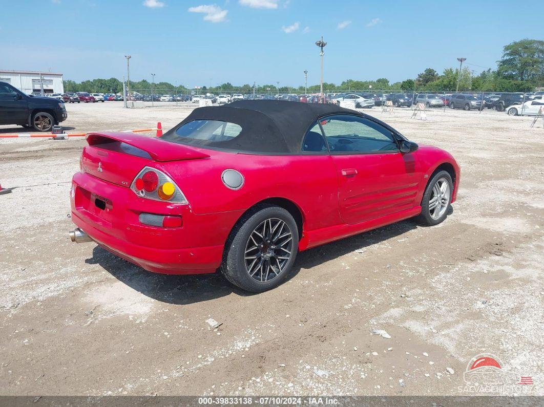 4A3AE55H83E183153 2003 MITSUBISHI ECLIPSE SPYDER photo no. 4