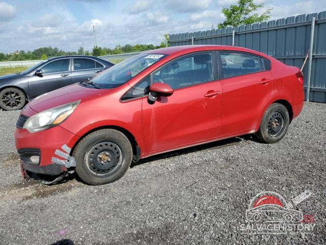 KNADM4A38D6180267 2013 KIA RIO photo no. 2