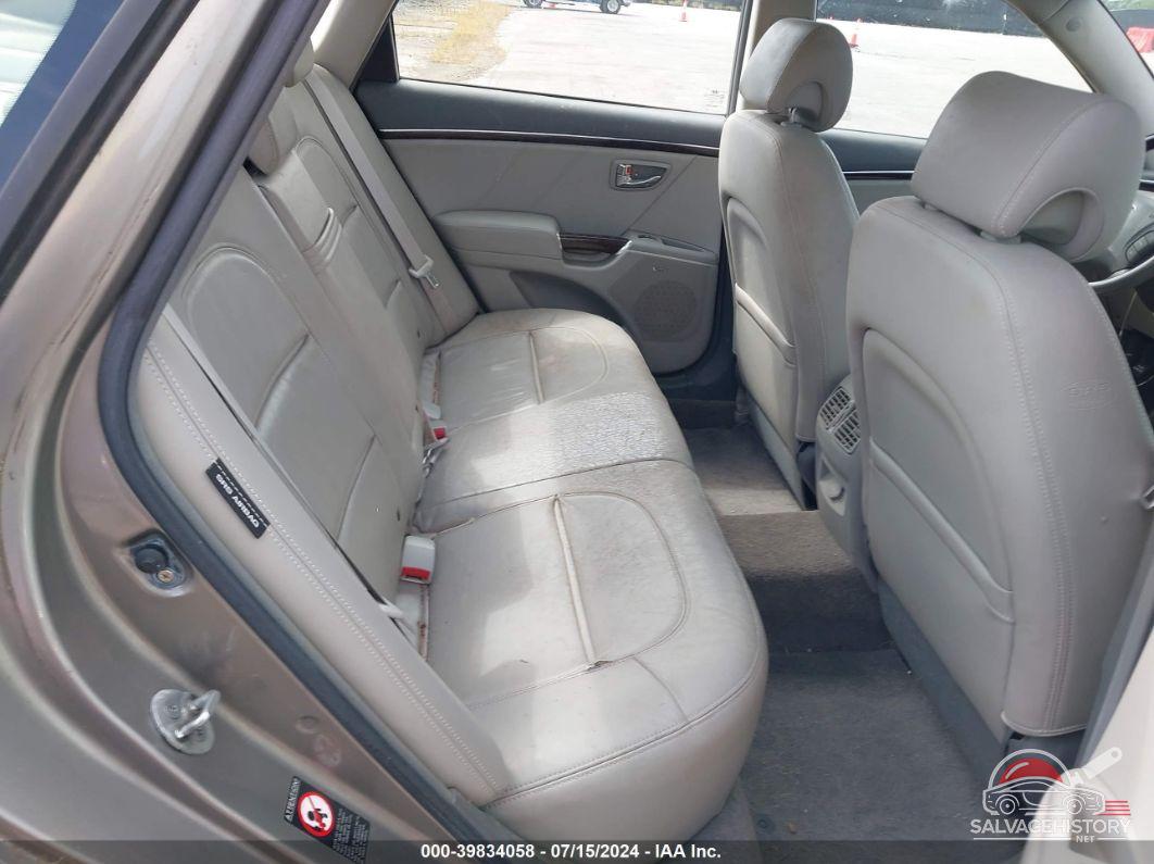 KMHFC4DF1AA460380 2010 HYUNDAI AZERA photo no. 8