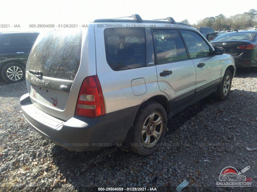 JF1SG63673H761305 2003 SUBARU FORESTER photo no. 4