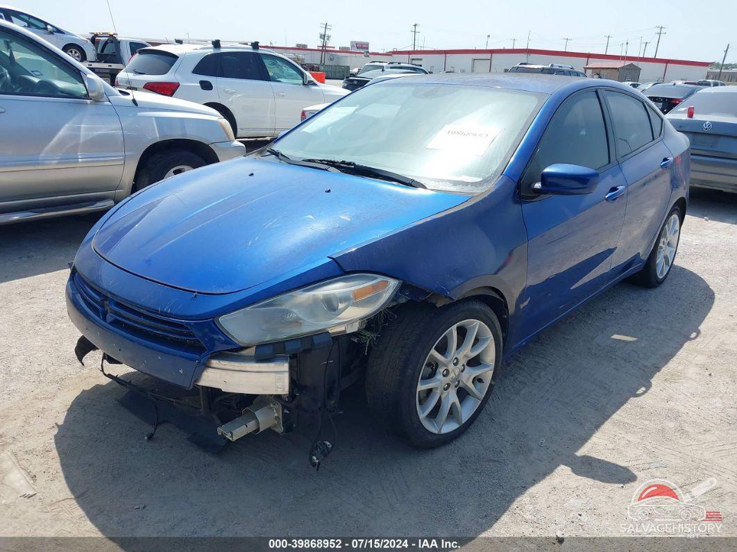 1C3CDFBH8DD148150 2013 DODGE DART photo no. 2
