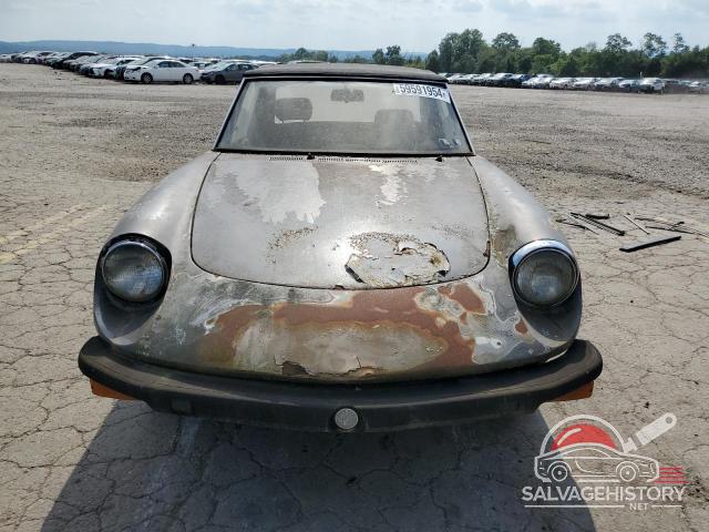 AR115410003429 1978 ALFA ROMEO SPIDER photo no. 5