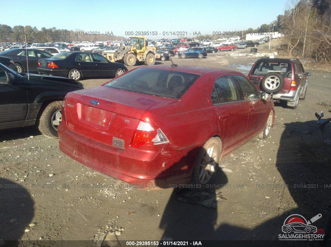 3FAHP0HA1AR258336 2010 FORD FUSION photo no. 4