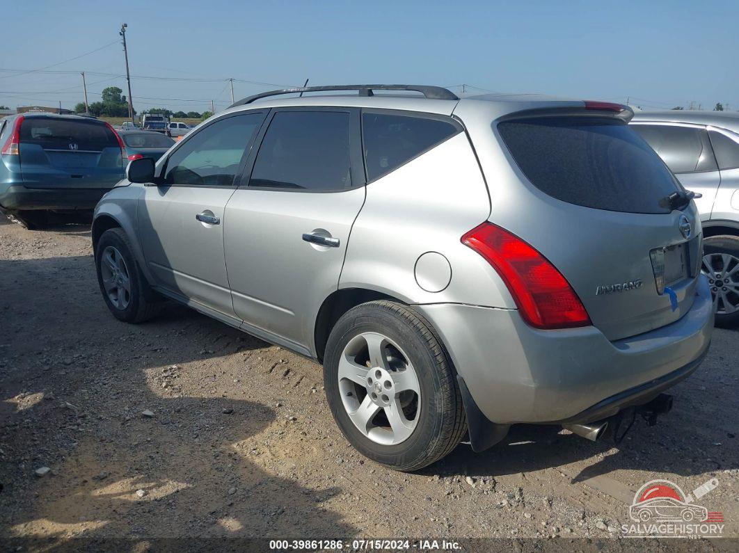 JN8AZ08W14W313410 2004 NISSAN MURANO photo no. 3
