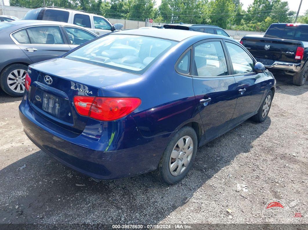 KMHDU46D17U038374 2007 HYUNDAI ELANTRA photo no. 4