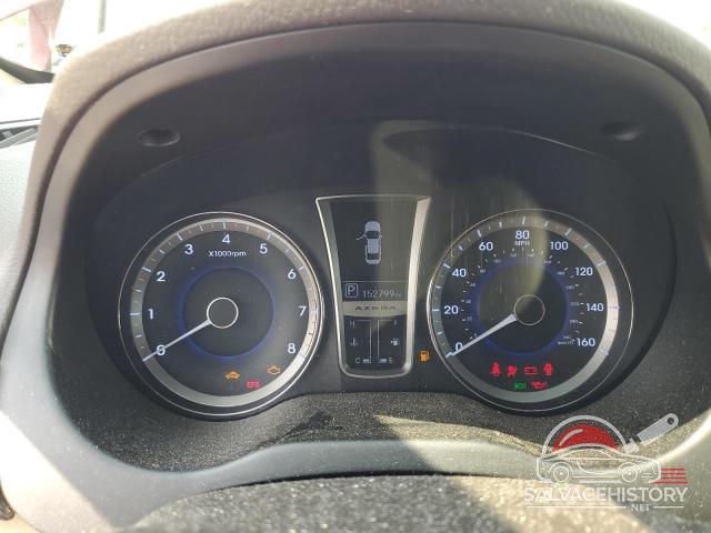 KMHFH4JG4CA141752 2012 HYUNDAI AZERA photo no. 9