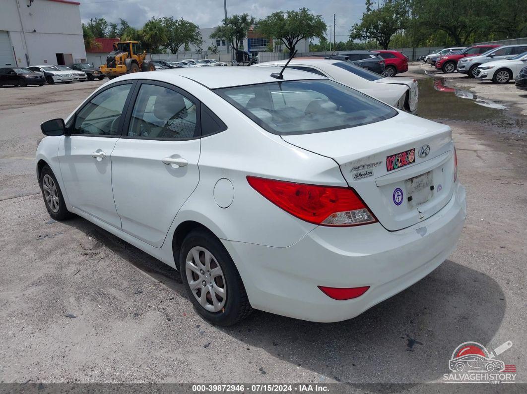 KMHCT4AE9DU500609 2013 HYUNDAI ACCENT photo no. 3
