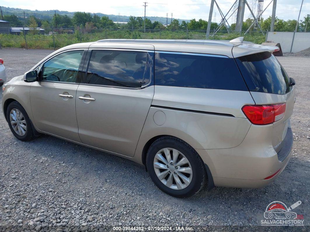 KNDMC5C10F6048145 2015 KIA SEDONA photo no. 3