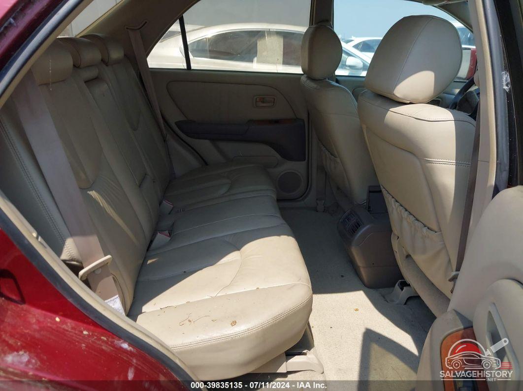 JT6HF10U3X0079367 1999 LEXUS RX photo no. 8
