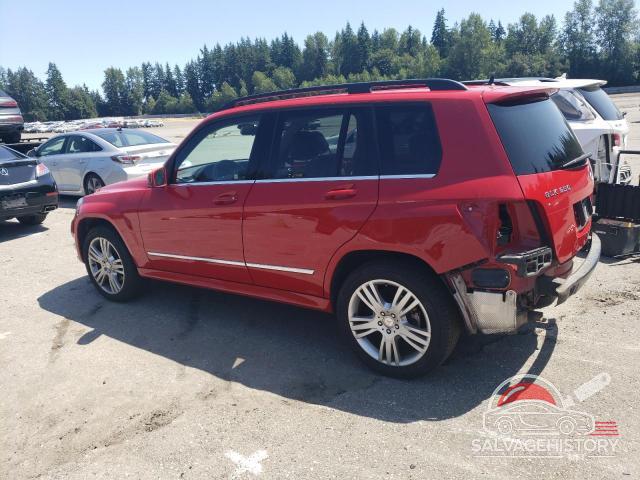 WDCGG8JB4DG119136 2013 MERCEDES-BENZ GLK-CLASS photo no. 2