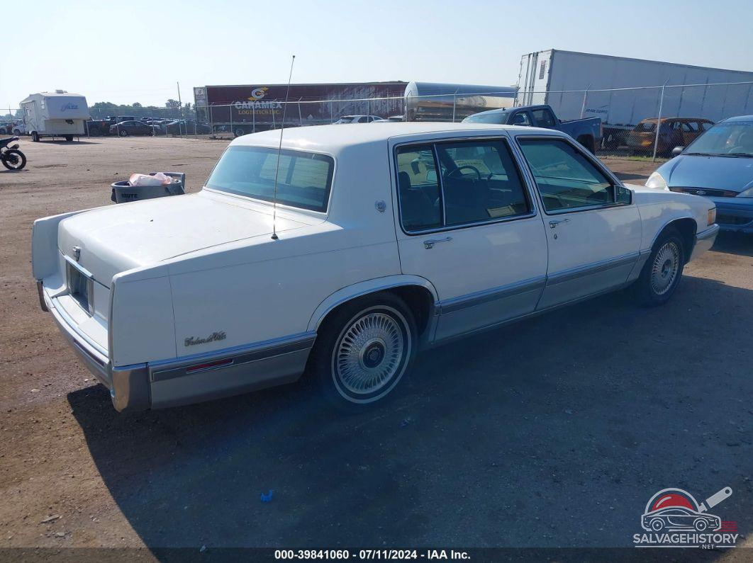 1G6CD53B8N4322626 1992 CADILLAC DEVILLE photo no. 4