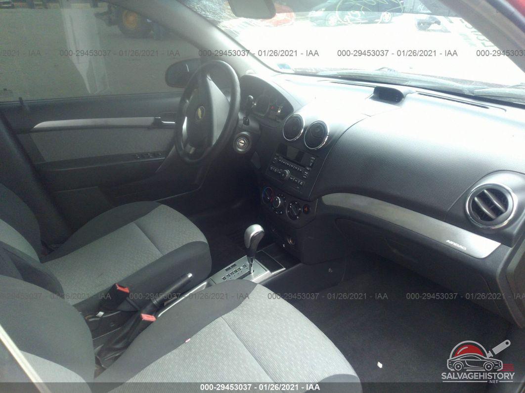 KL1TG66E09B306610 2009 CHEVROLET AVEO photo no. 5