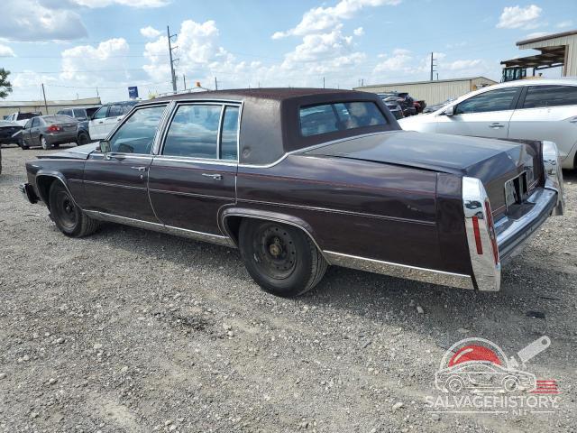1G6DW51Y7H9745288 1987 CADILLAC ALL OTHER photo no. 2
