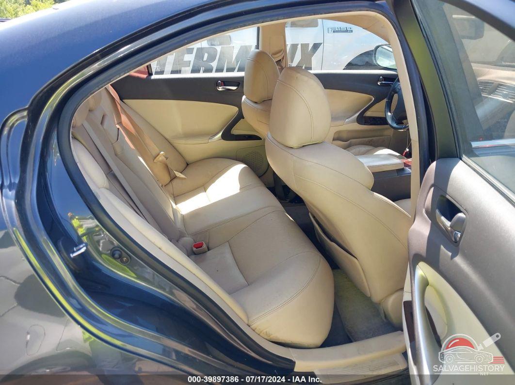 JTHBK262465016428 2006 LEXUS IS 250 photo no. 8