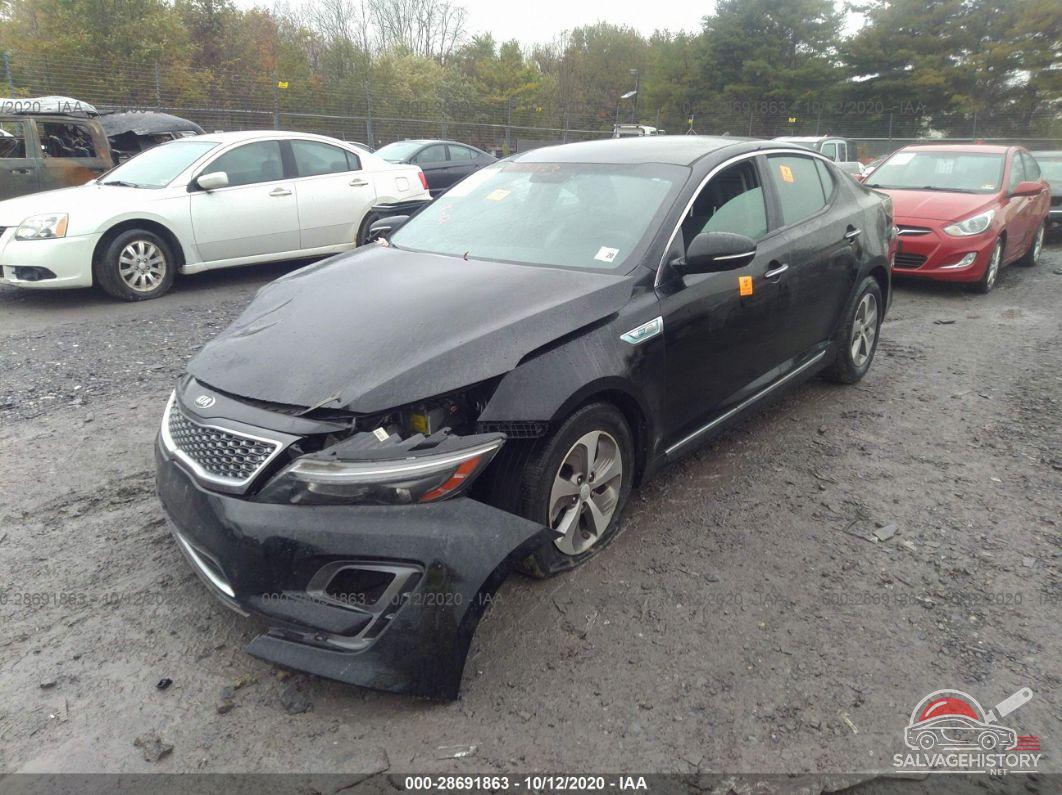 KNAGM4AD5F5077273 2015 KIA OPTIMA HYBRID photo no. 2