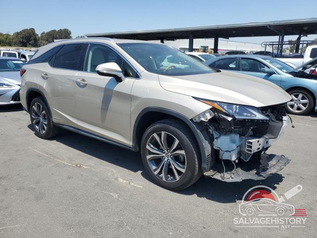 JTJDGKCA4K2007096 2019 LEXUS RX450 photo no. 4