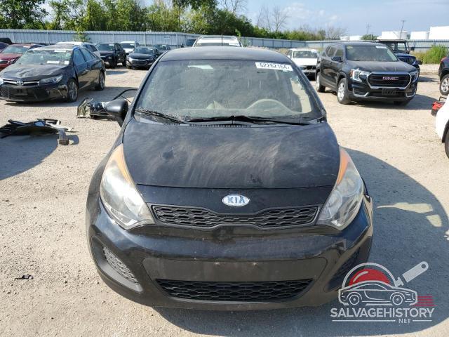 KNADM5A32C6015917 2012 KIA RIO photo no. 5