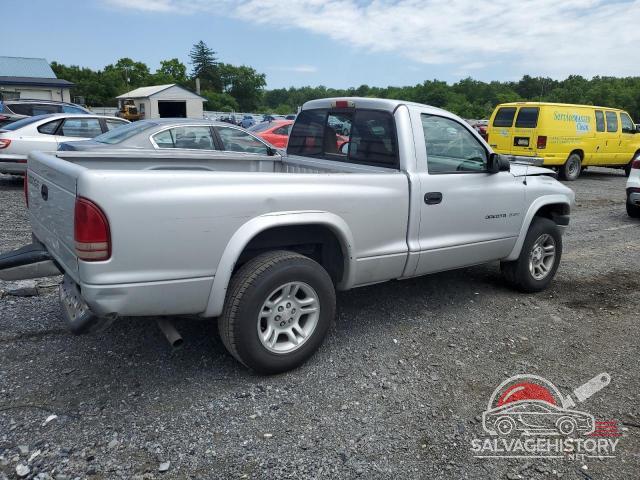 1B7FL36X02S720316 2002 DODGE DAKOTA photo no. 3