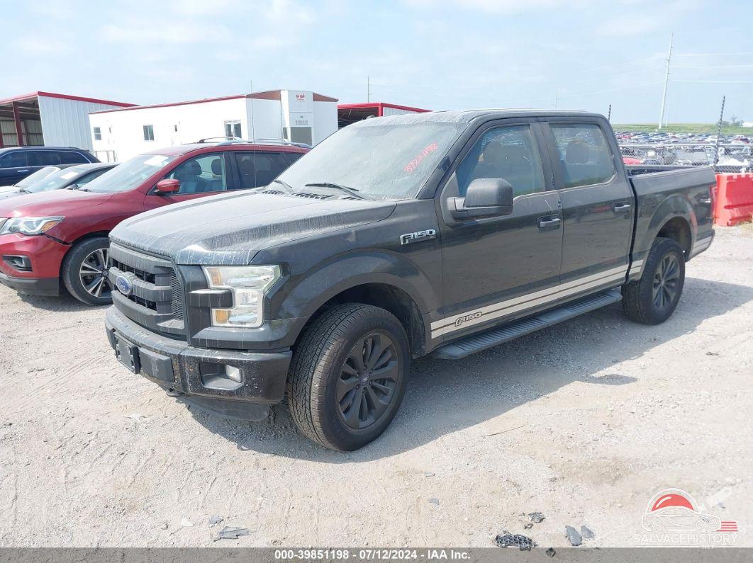 1FTEW1EF3GKE02553 2016 FORD F150 photo no. 2