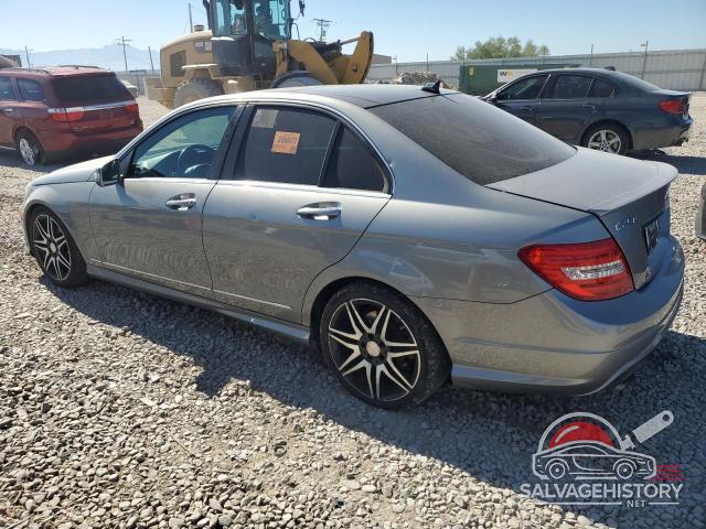 WDDGF4HBXDA837791 2013 MERCEDES-BENZ C-CLASS photo no. 2