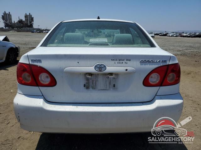 1NXBR32E66Z713572 2006 TOYOTA COROLLA photo no. 6