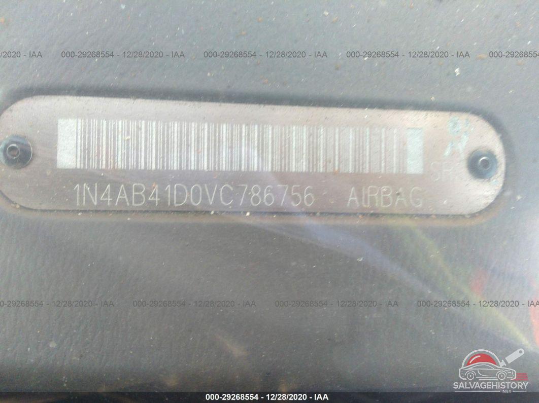 1N4AB41D0VC786756 1997 NISSAN SENTRA photo no. 9