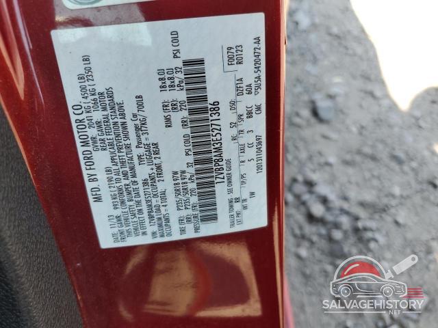 1ZVBP8AM3E5271386 2014 FORD ALL Models photo no. 12