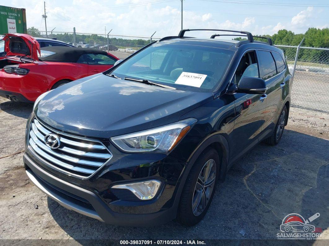 KM8SR4HFXGU139856 2016 HYUNDAI SANTA FE photo no. 2