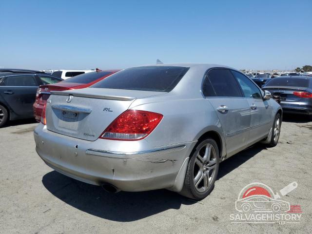 JH4KB16545C015973 2005 ACURA RL photo no. 3