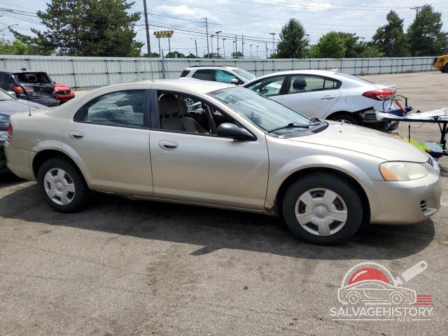 1B3EL46X16N251325 2006 DODGE STRATUS photo no. 4
