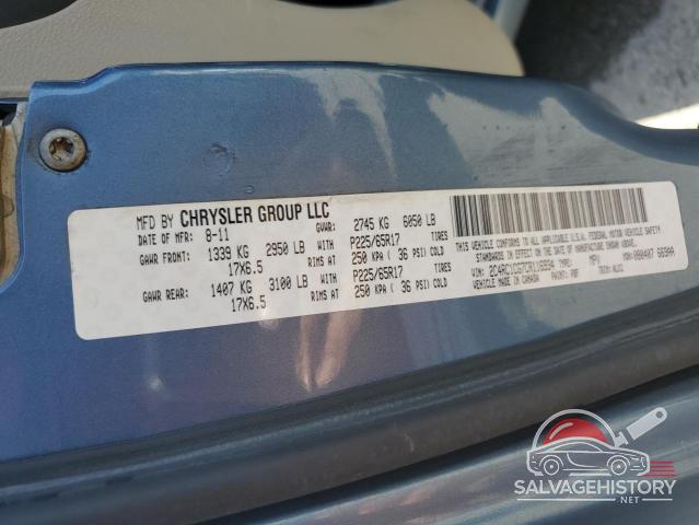 2C4RC1CG7CR116934 2012 CHRYSLER MINIVAN photo no. 13