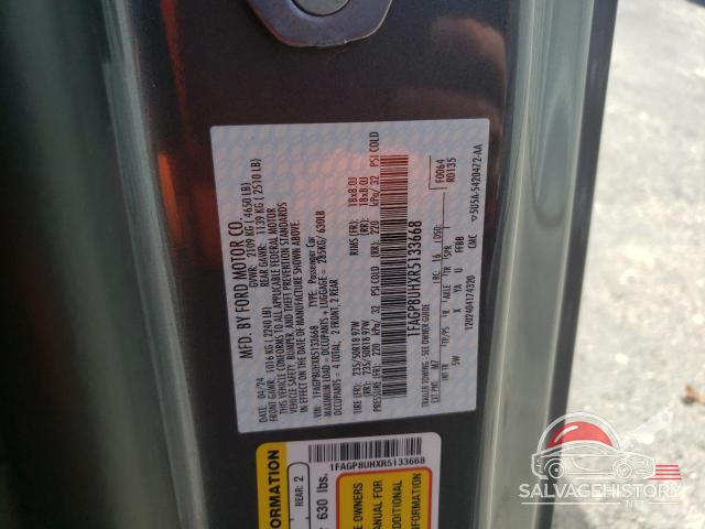1FAGP8UHXR5133668 2024 FORD ALL Models photo no. 12
