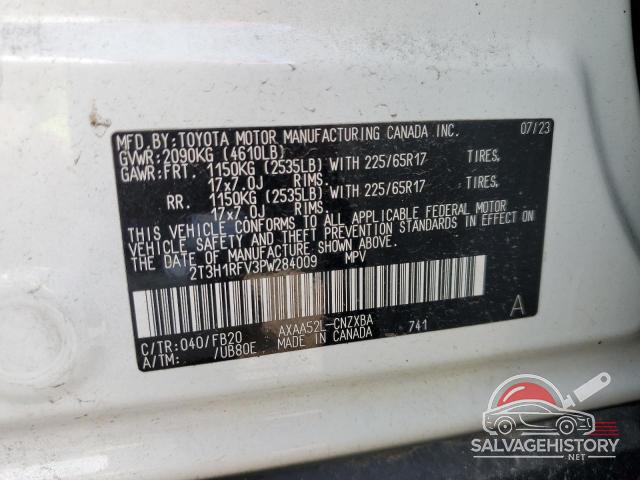 2T3H1RFV3PW284009 2023 TOYOTA RAV4 photo no. 14