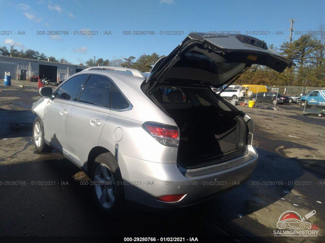 2T2BK1BA0DC191943 2013 LEXUS RX 350 photo no. 3
