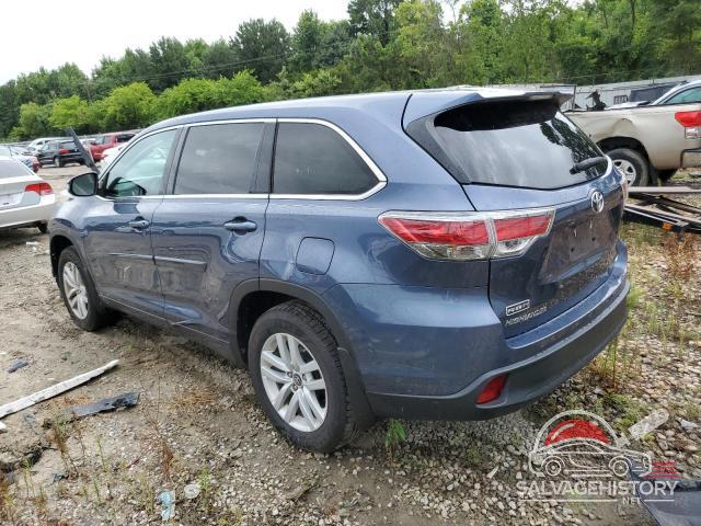 5TDBKRFH0GS257672 2016 TOYOTA HIGHLANDER photo no. 2
