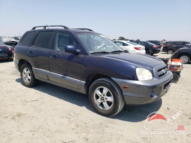 KM8SC73D75U968695 2005 HYUNDAI SANTA FE photo no. 4