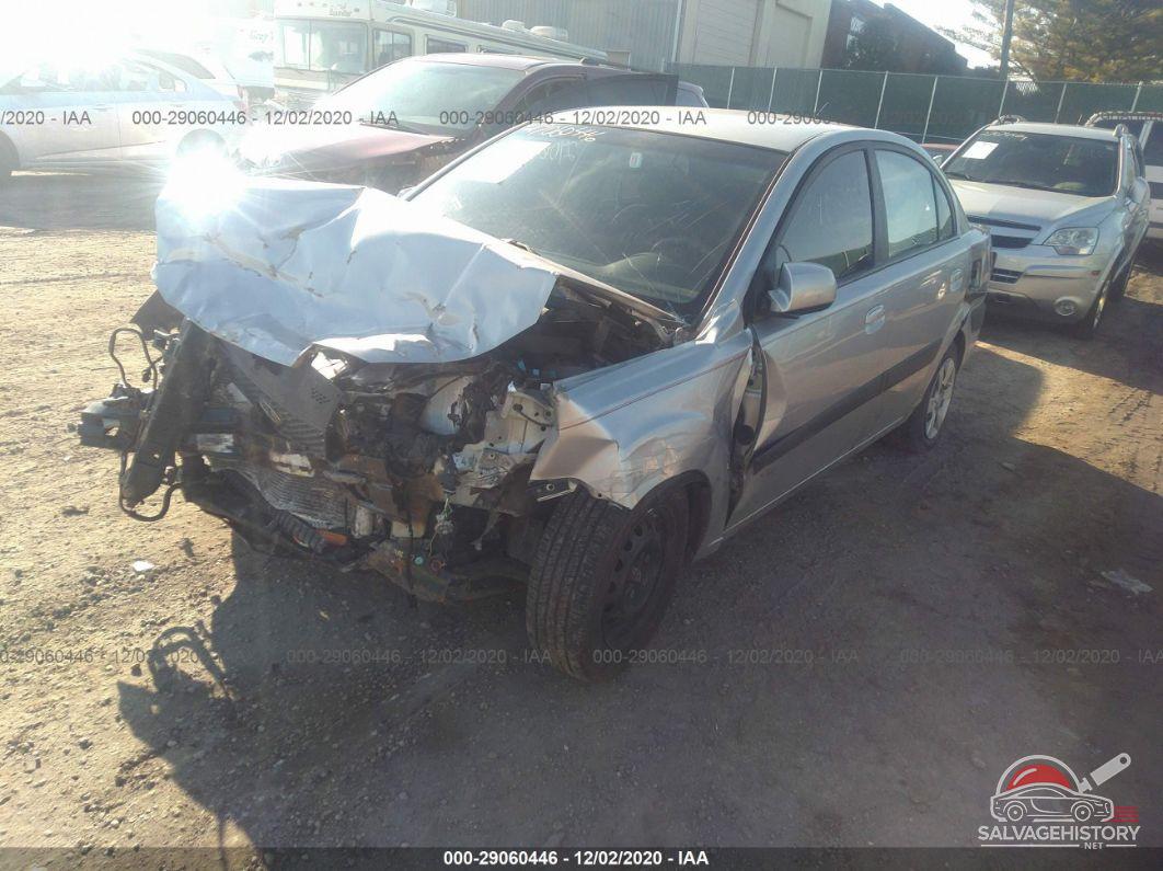 KNADE123376241295 2007 KIA RIO photo no. 2