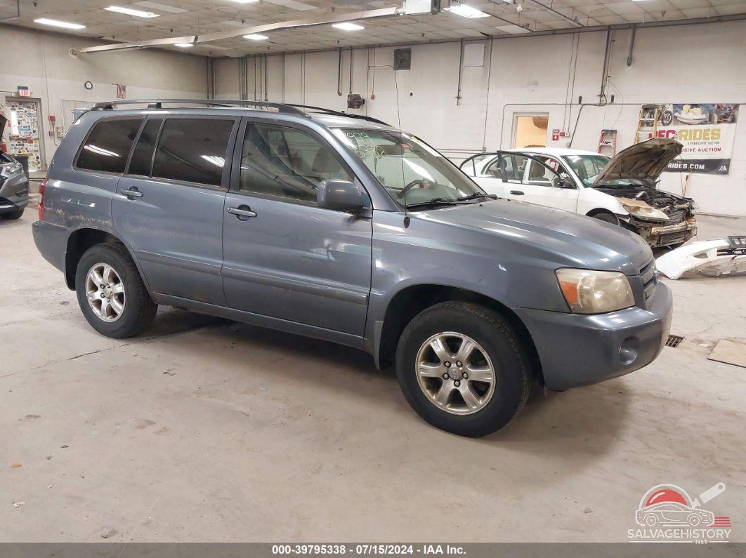 JTEEP21A240049724 2004 TOYOTA HIGHLANDER photo no. 4